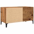 vidaXL Skrinka na platne, staré drevo 84,5x38x48 cm, kompozitné drevo