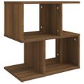 vidaXL Nočný stolík hnedý dub 50x30x51,5 cm spracované drevo