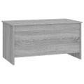 vidaXL Konferenčný stolík sivý sonoma 102x55,5x52,5cm spracované drevo