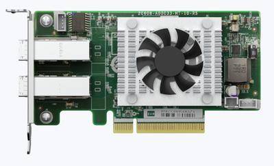 QNAP 2-port miniSAS HD hosť bus adaptér, Broadcom Tomcat SAS3408, PCIe 3.0 x 8 pre TL SAS JBOD