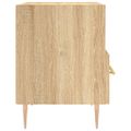 vidaXL Nočné stolíky 2 ks dub sonoma 40x35x47,5 cm kompozitné drevo