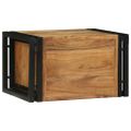 vidaXL Regál na víno 2 ks 46 x 35 x 27,5 cm Pevné akáciové drevo