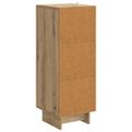vidaXL Servírovacia skriňa Dub artisan 33 x 34,5 x 90 cm