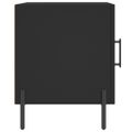 vidaXL Nočné stolíky 2 ks čierne 40x40x50 cm kompozitné drevo