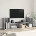 vidaXL TV skrinky 2 ks betónovosivé 75x30x50 cm kompozitné drevo