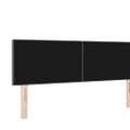 vidaXL Výškovo nastaviteľný čelový panel Tmavo šedá 160 cm látka