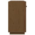 vidaXL Komoda medovo-hnedá 100x40x75 cm masívne borovicové drevo