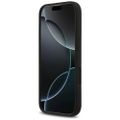 Obal Guess Silicone Big 4G Script pre iPhone 17 čierny