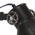 vidaXL Stojanová lampa s 2 podstavcami čierna E27 liatina železa