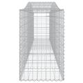 vidaXL Oblúkové gabionové koše 25 ks 400x50x80/100 cm pozink. železo