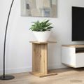 vidaXL Stojan na rastliny 2 ks Dub artisan 25 x 25,5 x 40,5 cm
