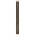 vidaXL Nohy barového stola, prírodná oceľ, 2 ks, 50 x (90-91) cm, oceľ