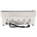 vidaXL Elektrická platnička, nehrdzavejúca oceľ 3000 W 54x41x24 cm