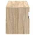vidaXL TV skrinky s LED svetlami 2 ks dub sonoma 60x35x40 cm