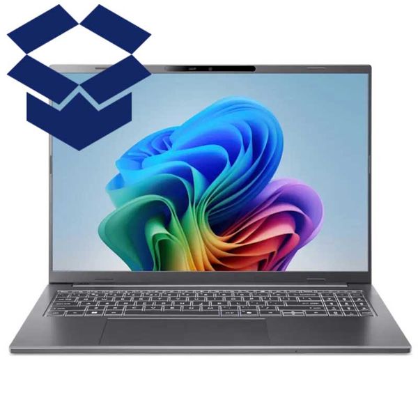 ACER Aspire 16 AI 16" WUXGA 350/32/1/I/W11, šed