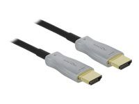 HDMI kábel - HDMI so zástrčkami (male) do HDMI so zástrčkami (male) - 30 m - optické vlákno - čierna - podporuje 4K, Active Optical Cable (AOC)