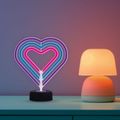 MANTA SRDCE II, LED Neon plexi dekorácia