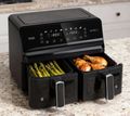 Fritéza teplovzdušná Tees Digital Air Fryer Dual POT XXL TSA8089, 8L, 2700W Fritéza horkovzdušná TEESA DIGITAL AIR FRYER DUAL POT XXL TSA8089, 8L, 2700W