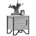 vidaXL Nočné stolíky 2 ks sivé sonoma 40x30x40 cm kompozitné drevo