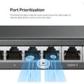 MERCUSYS MS112GMP, 12-Port 100Mbps DeskSwitch PoE+
