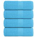 vidaXL Uteráky pre hostí FROGN 4 ks tyrkysové 30x50 cm 360 g/m²