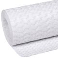 vidaXL Balkónová zástena biela 400x100 cm polyratan