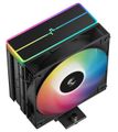 DEEPCOOL chladič AG400 ARGB V2 / 120mm fan ARGB / 4x heatpipes / PWM / pre Intel i AMD / čierny
