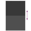 vidaXL roleta Blackout Black 150x230 cm Šírka látky 146,6 cm Polyester