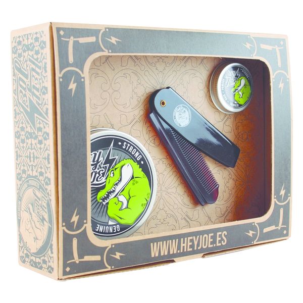 Sada na vlasy HEY JOE Pomade survival kit Strong