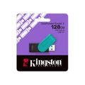 Kingston pendrive 128GB Portable USB 3.2 Gen 1 DataTraveler Exodia S (Black/Turquoise)