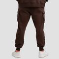 Tepláky Utility Brown - GymBeam, veľkosť M, veľkosť oblečenia M