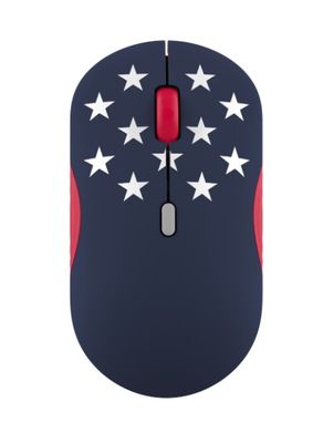 Lenovo 350/Kancelárska/Optická/2 400 DPI/Bezdrôtové Bluetooth/Modrá