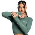 Dámský top Cropped Seamless Moss - STRIX, veľkosť L