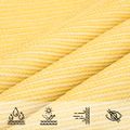 vidaXL Tieniaca plachta 160 g/m² béžová 5x7x7 m HDPE