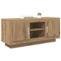 vidaXL TV skrinka 102 x 35 x 45 cm Remeselný dub Kompozitné drevo