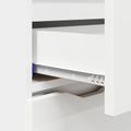 vidaXL Servírovacia skriňa Biela 100 x 30 x 65,6 Kompozitné drevo