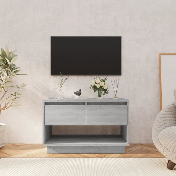 vidaXL TV skrinka, sivá sonoma 70x41x44 cm, kompozitné drevo