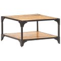 vidaXL Konferenčný stolík z mangovníkového dreva 60x60x35 cm
