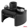 Nastaviteľný kľúč na olejový filter 60–80 mm CrV AMiO-04954