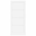 vidaXL Vnútorné dvere 93 x 211 cm Preglejka Biela