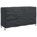 vidaXL Obal na nábytok Jednofarebný Čierna 180 x 70 x 90 cm 600D
