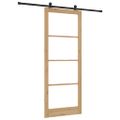 vidaXL Posuvné dvere ORKDAL Prírodná 93 x 232 cm