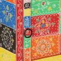 vidaXL Nočná skrinka 2 ks Viacfarebná 40x35x45 cm Masívne drevo Mango
