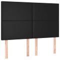 vidaXL Boxspring posteľ s matracom čierna 140x200 cm umelá koža