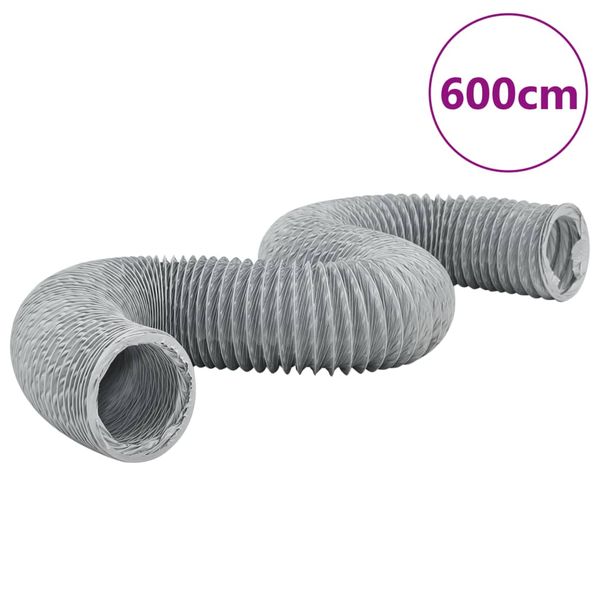 vidaXL Ventilačné potrubie PVC 6 m Ø20 cm