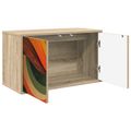 vidaXL Nástenný TV kabinet BONN 69 x 33 x 40 cm Dub sonoma
