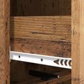vidaXL Zásuvkový kabinet 33 x 34,5 x 92 cm Kompozitné drevo