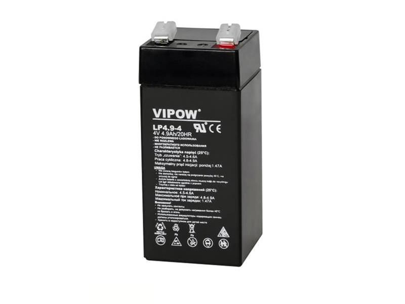 Batéria olovená 4V 4.9Ah VIPOW BAT0271