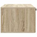 vidaXL Nástenná TV skrinka 78,5 x 41 x 30 cm Dub sonoma