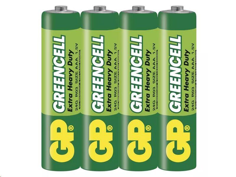 Batéria GP Greencell R03 (AAA) 4 kusy